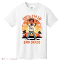 Second Grade Dabbing Boy Bruh IM In 2nd Grade Students Kids T-Shirt thumb 0