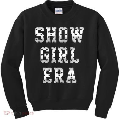 Show Girl Era Bold Statement Kids Sweatshirt