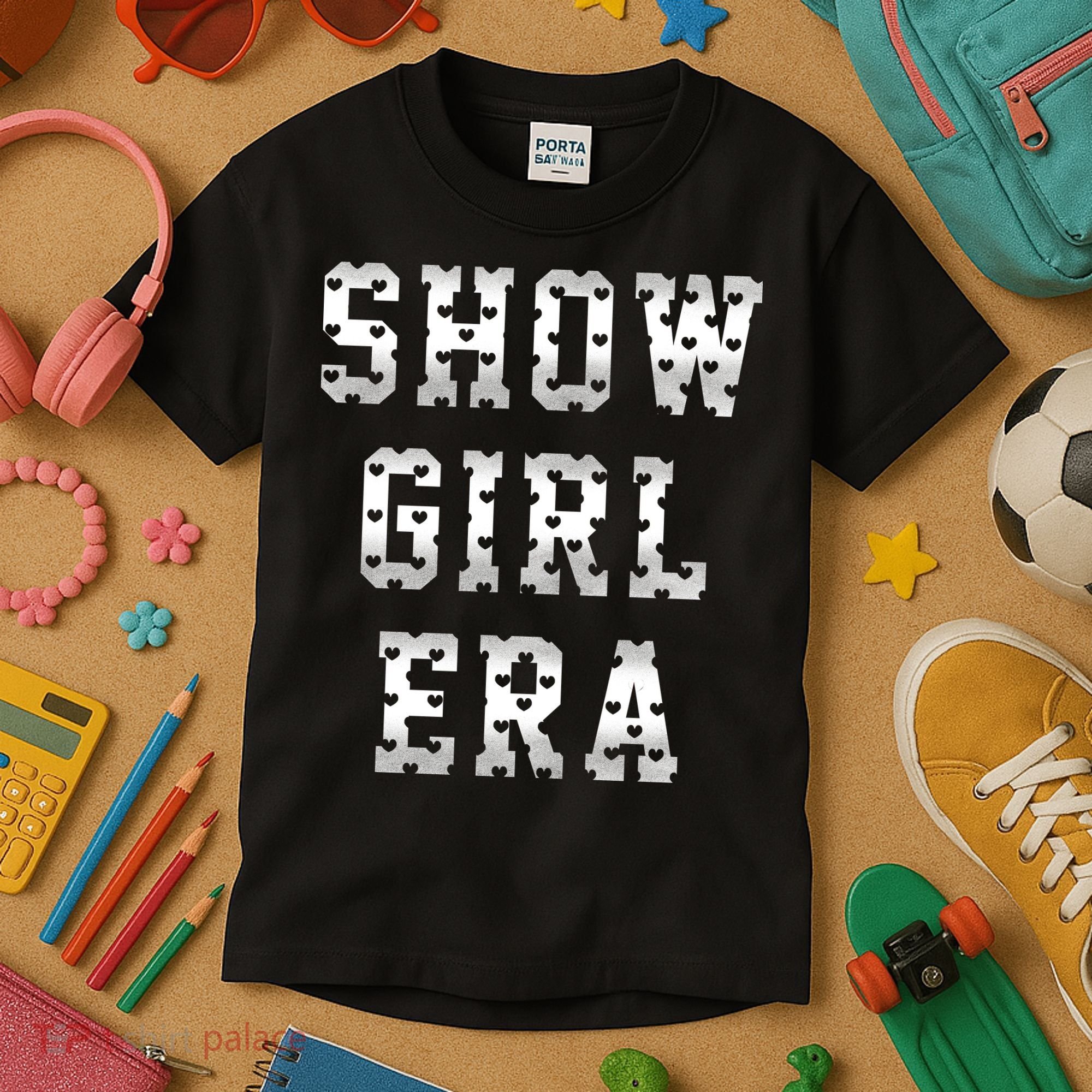 Show Girl Era Bold Statement Kids T-Shirt