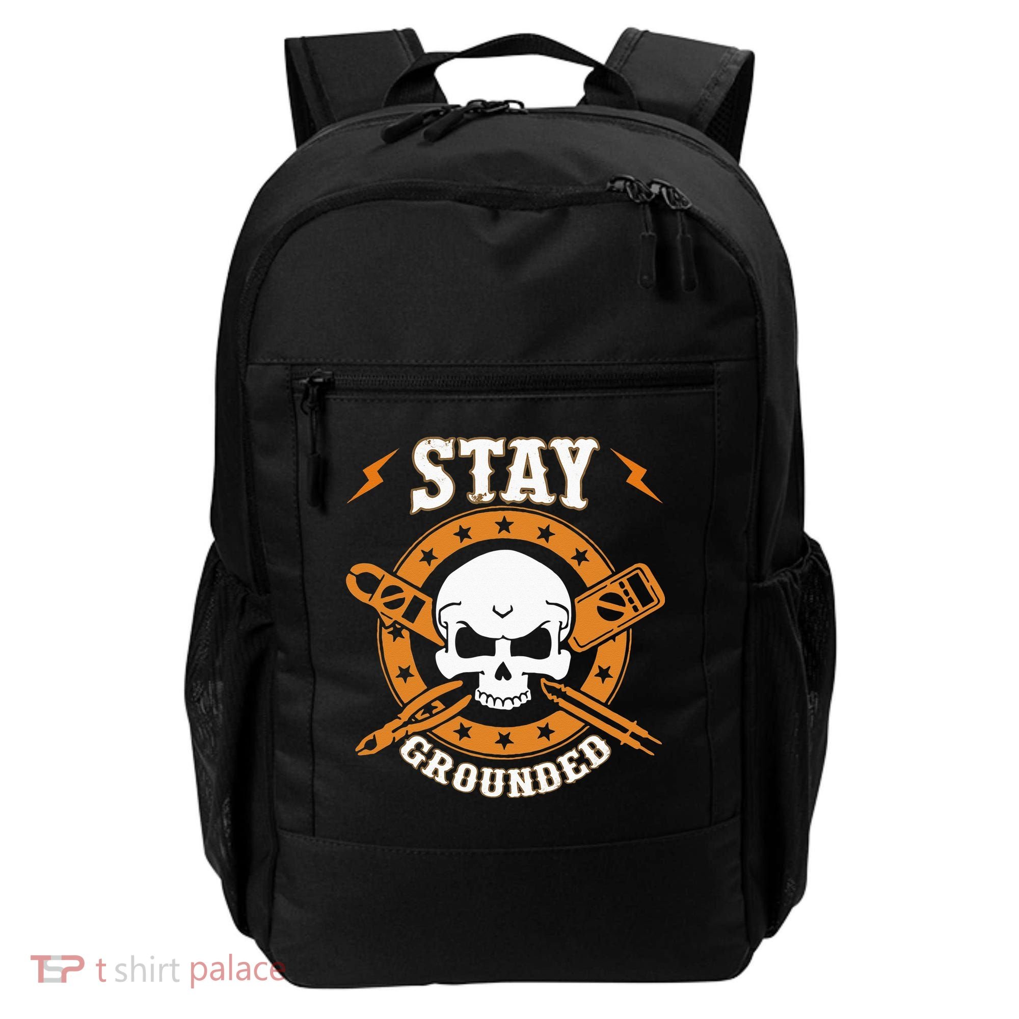 Stay Grounded Electric Electrical Electrician Backpack