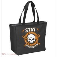 Stay Grounded Electric Electrical Electrician Tote Bag thumb 2