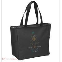 Sacred Geometry Earth Sun And Moon Tote Bag thumb 2