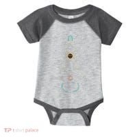Sacred Geometry Earth Sun And Moon Infant Baby Jersey Bodysuit thumb 0
