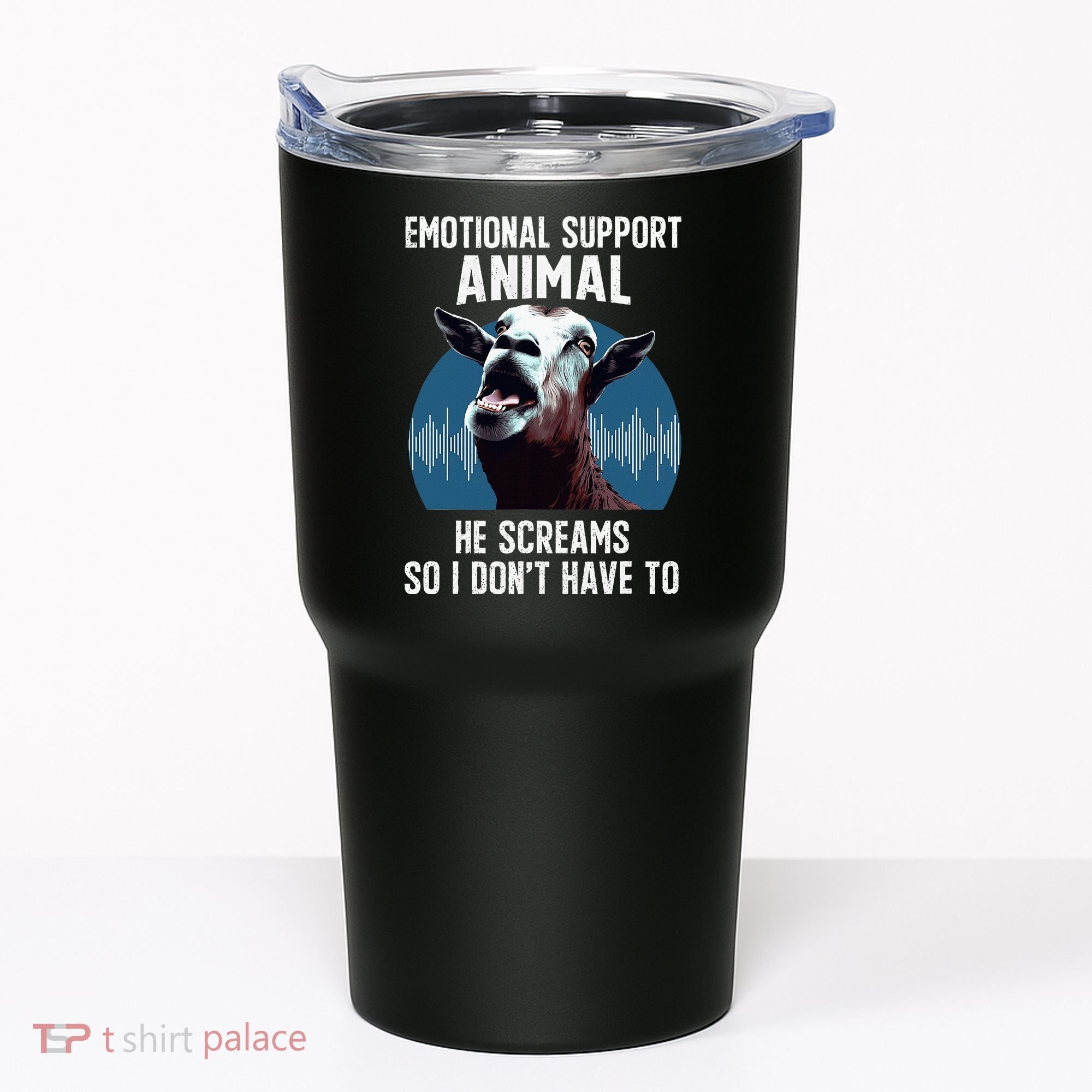 Screaming Goat Emotional Support Animal Goat Owner Raiser Tumbler
