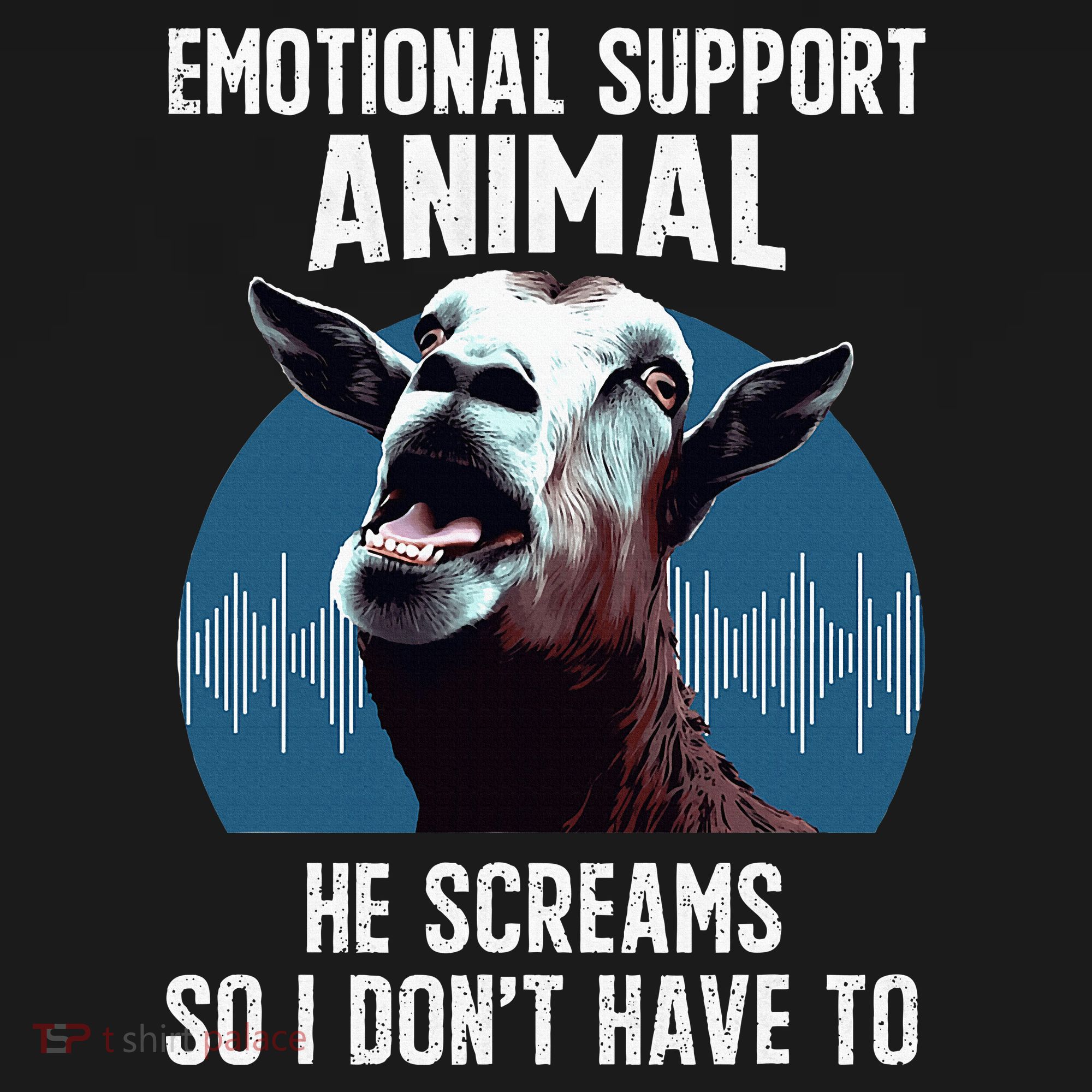 Screaming Goat Emotional Support Animal Goat Owner Raiser Women's Tank Top