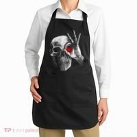 Skeleton Glowing Eye Apron thumb 2