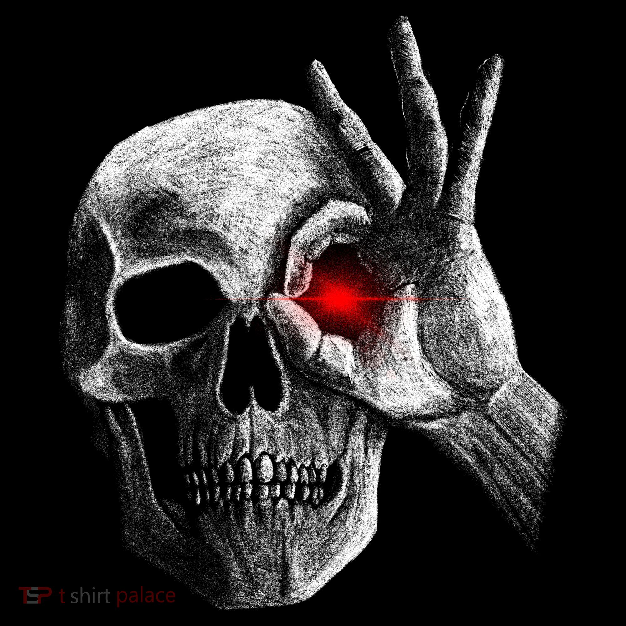Skeleton Glowing Eye Backpack