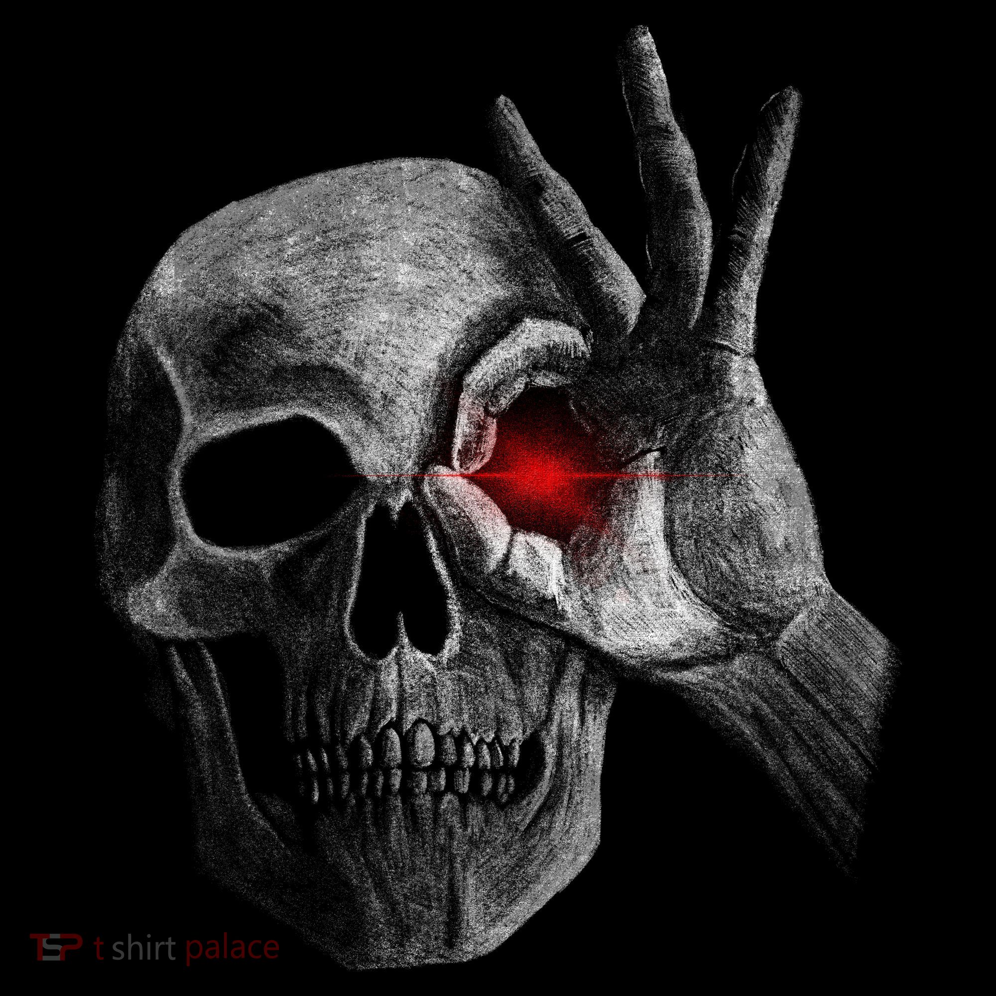 Skeleton Glowing Eye Coffee Mug