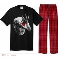 Skeleton Glowing Eye Pajama Set thumb 0