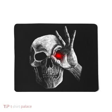 Skeleton Glowing Eye Mousepad