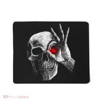 Skeleton Glowing Eye Mousepad thumb 0