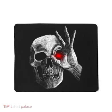 Skeleton Glowing Eye Mousepad