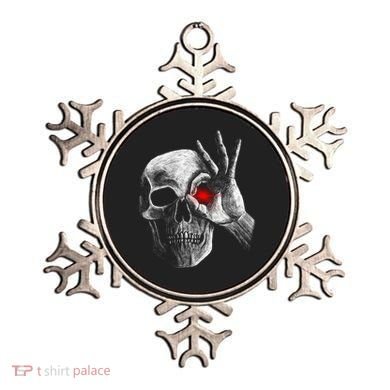 Skeleton Glowing Eye Ornament