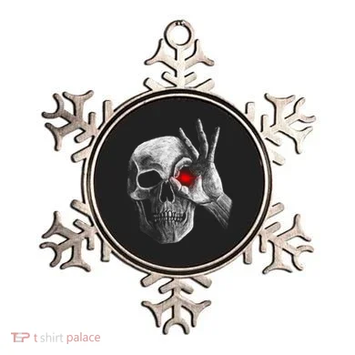 Skeleton Glowing Eye Ornament