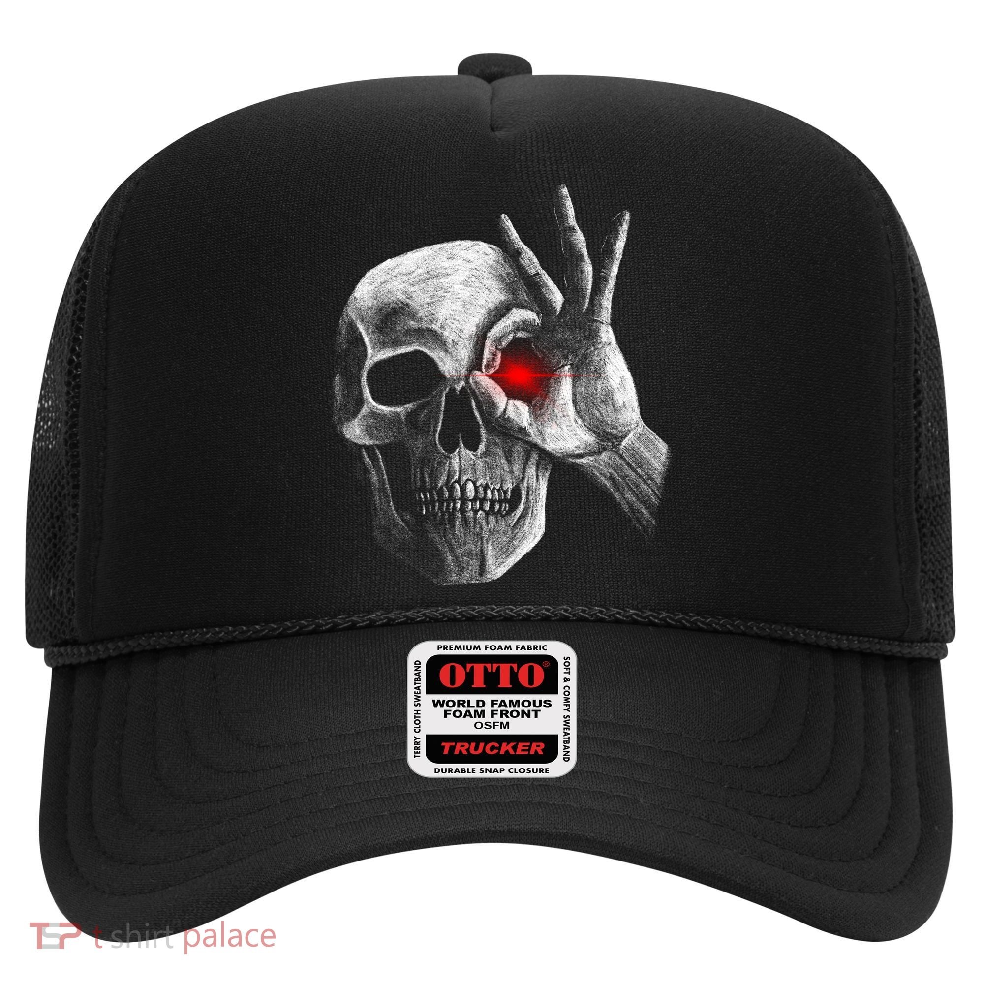 Skeleton Glowing Eye Hat