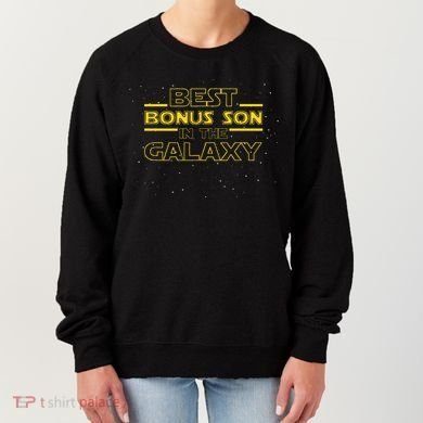 Stepson Gift For Bonus Son Best Bonus Son In Galaxy Women's Sweatshirt