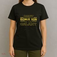 Stepson Gift For Bonus Son Best Bonus Son In Galaxy T-Shirt thumb 4