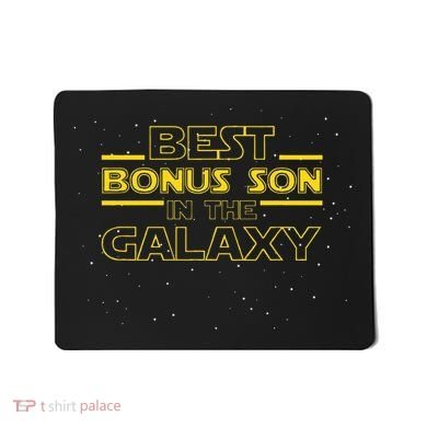 Stepson Gift For Bonus Son Best Bonus Son In Galaxy Mousepad