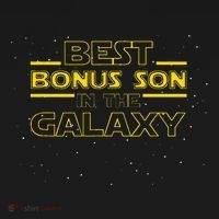 Stepson Gift For Bonus Son Best Bonus Son In Galaxy Mousepad thumb 1