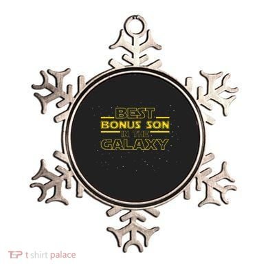 Stepson Gift For Bonus Son Best Bonus Son In Galaxy Ornament