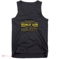 Stepson Gift For Bonus Son Best Bonus Son In Galaxy Tank Top thumb 0