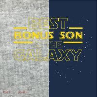 Stepson Gift For Bonus Son Best Bonus Son In Galaxy Kids Colorblock Raglan Jersey thumb 2