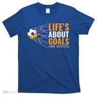 Soccer Gift For Boys 'Life's About Goals' Boys Soccer Gift T-Shirt thumb 0