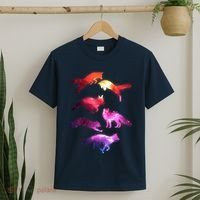 Space Galaxy Foxes T-Shirt thumb 2