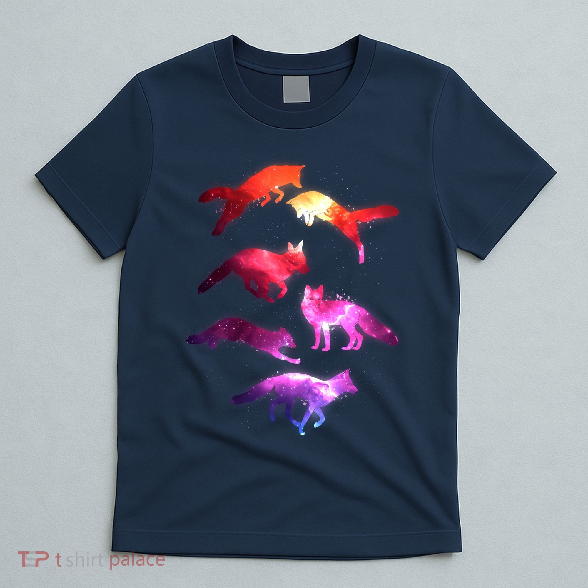 Space Galaxy Foxes T-Shirt