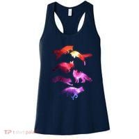 Space Galaxy Foxes Women's Tank Top thumb 0