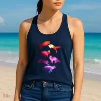 Space Galaxy Foxes Women's Tank Top thumb 2