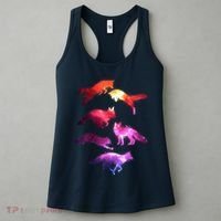 Space Galaxy Foxes Women's Tank Top thumb 3