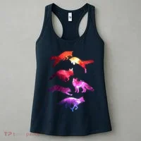 Space Galaxy Foxes Women's Tank Top thumb 3