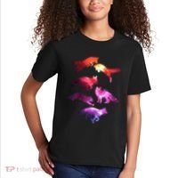Space Galaxy Foxes Kids T-Shirt thumb 2