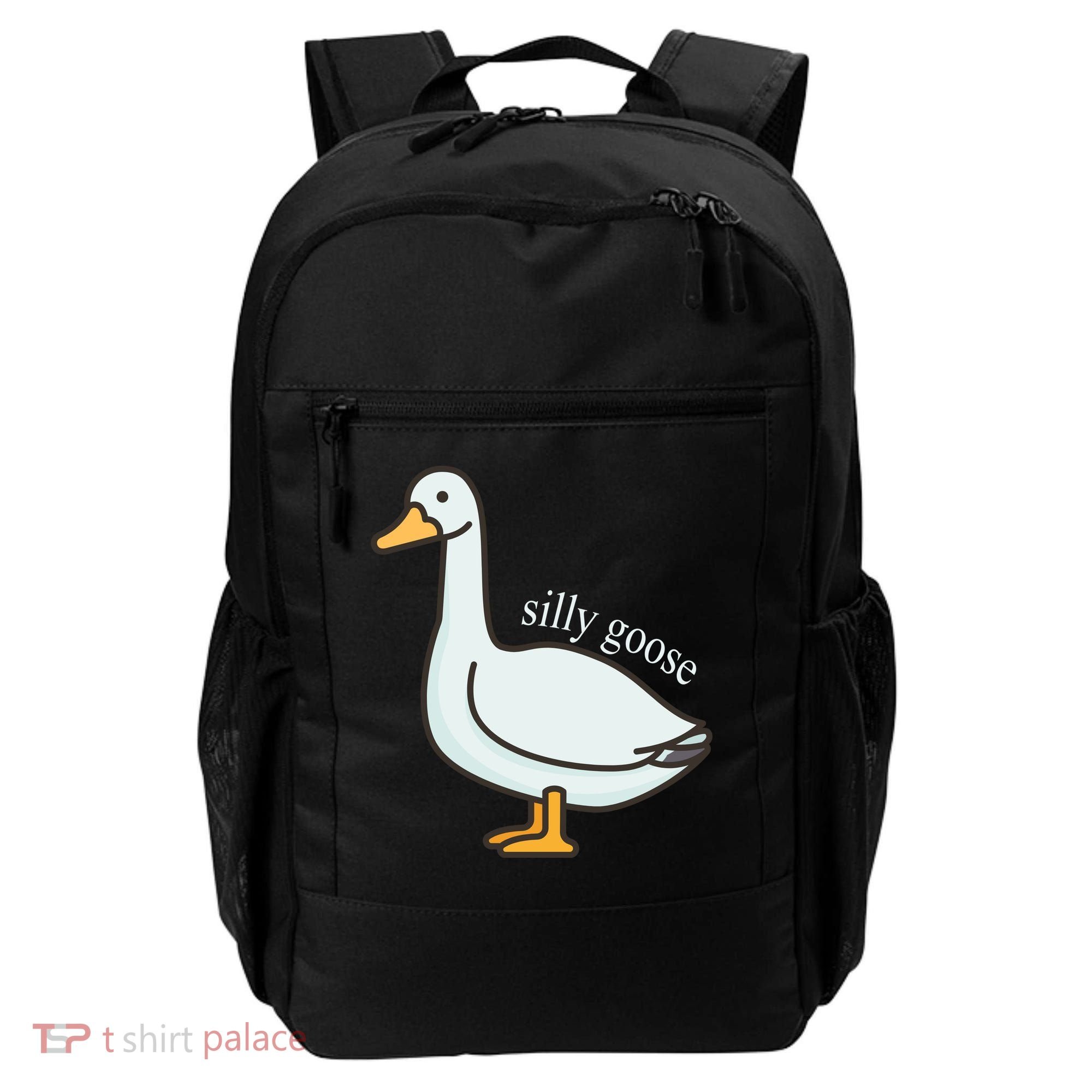 Silly Goose Funny Backpack