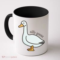 Silly Goose Funny Coffee Mug thumb 0
