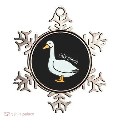Silly Goose Funny Ornament