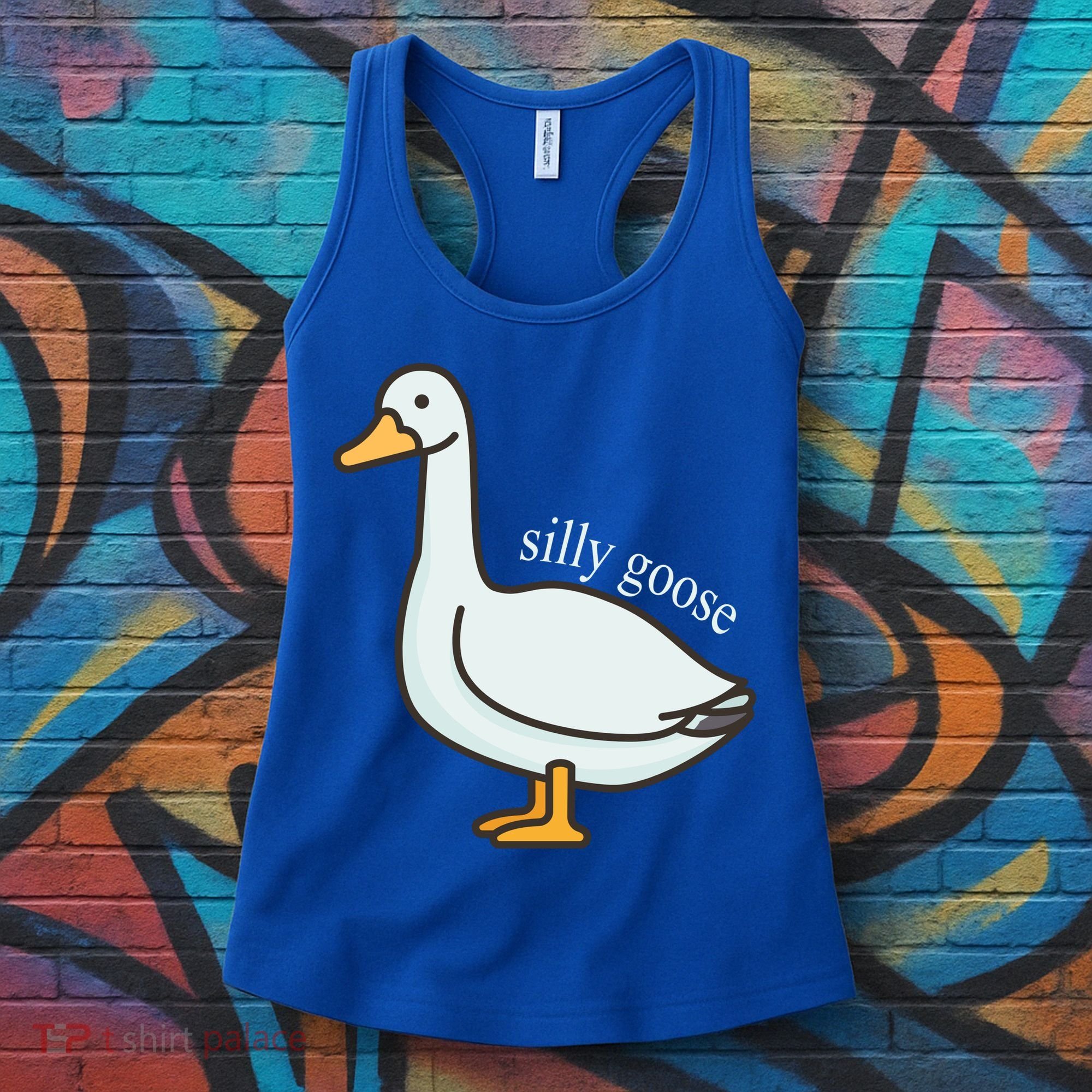 Silly Goose Funny Women's Tank Top