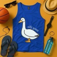 Silly Goose Funny Tank Top thumb 4