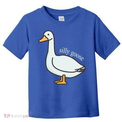 Silly Goose Funny Toddler T-Shirt
