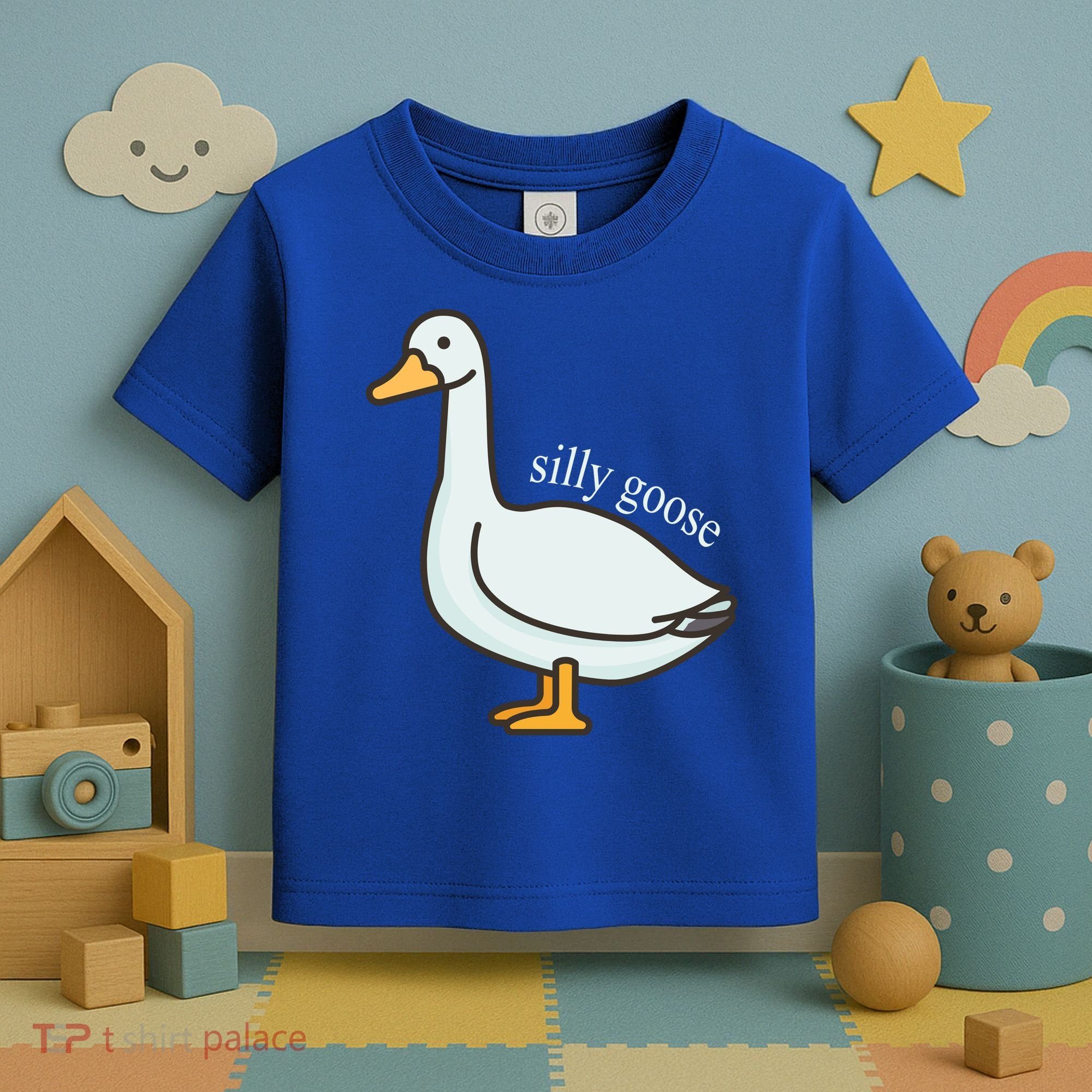 Silly Goose Funny Toddler T-Shirt