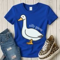 Silly Goose Funny Women's T-Shirt thumb 3