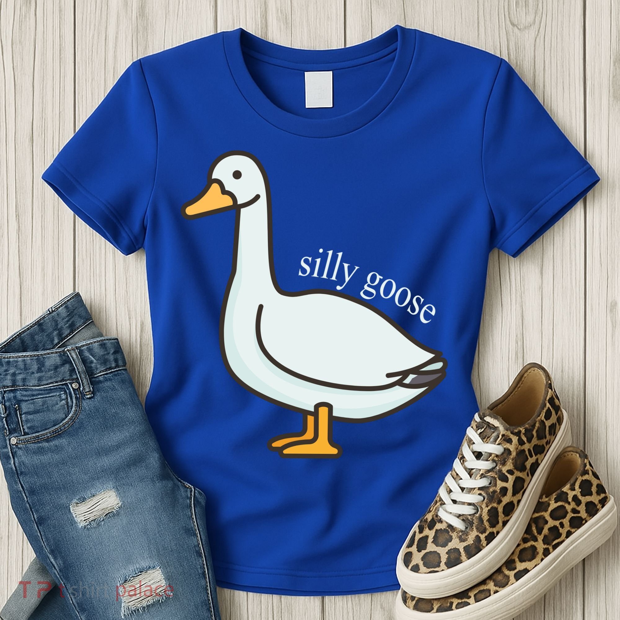 Silly Goose Funny Women's T-Shirt