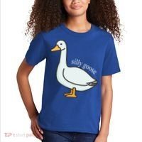 Silly Goose Funny Kids T-Shirt thumb 2
