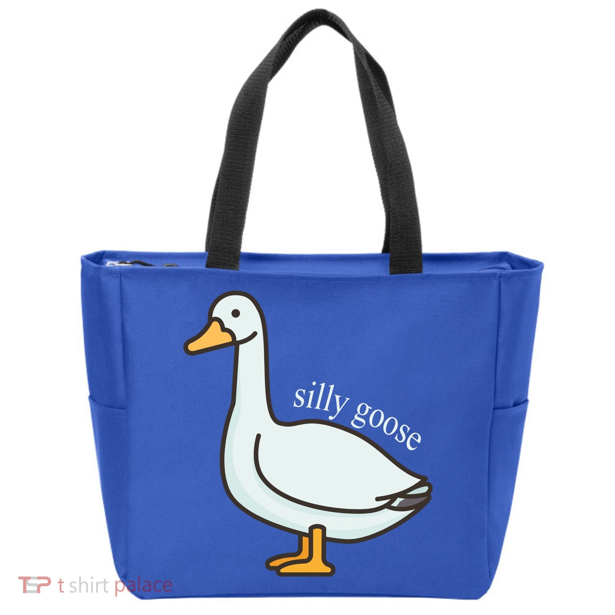 Silly Goose Funny Tote Bag
