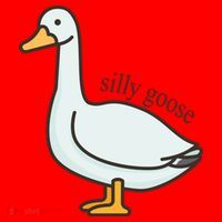 Silly Goose Funny Santa Hat thumb 1
