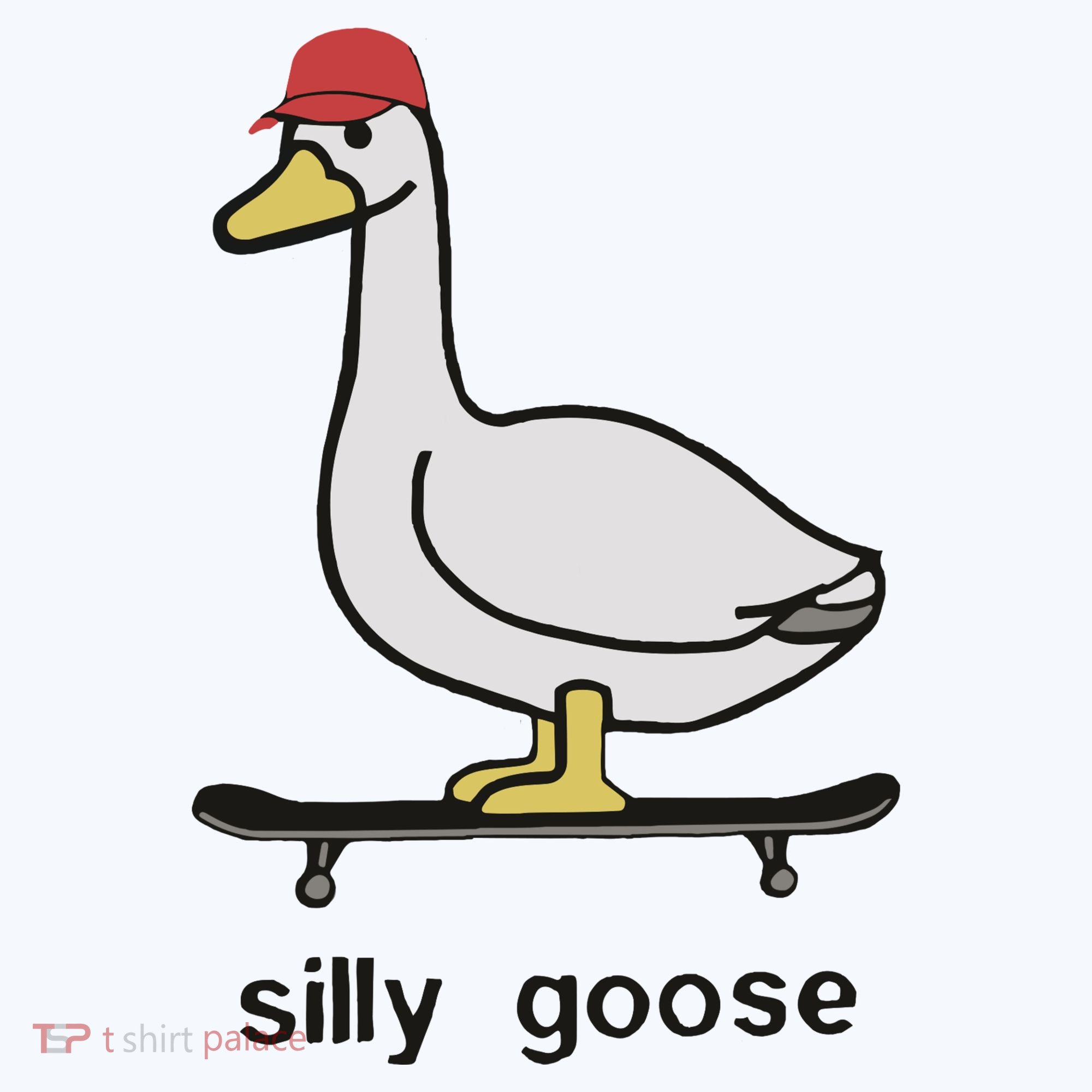 Silly Goose Funny Long Sleeve Shirt