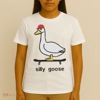 Silly Goose Funny T-Shirt thumb 4