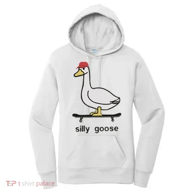 Silly Goose Funny Women's Hoodie