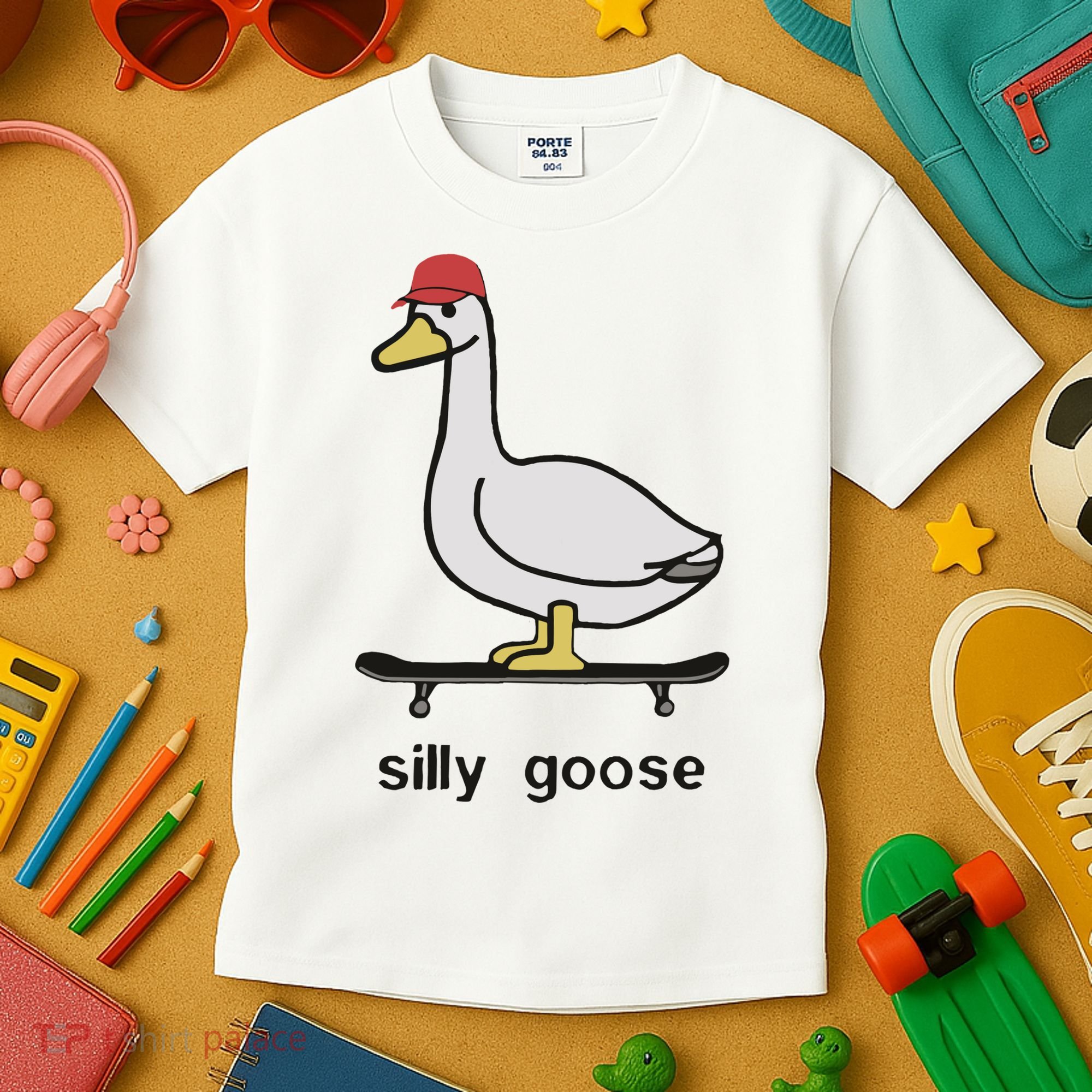 Silly Goose Funny Kids T-Shirt